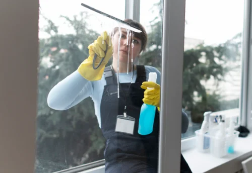 Nettoyage de vitres intérieures et extérieures à Labastidette